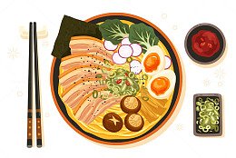 日式拉面的味蕾盛宴