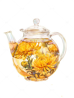 菊花茶茶叶秋季