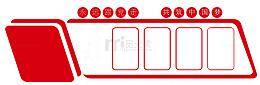 简约红色党务公示栏