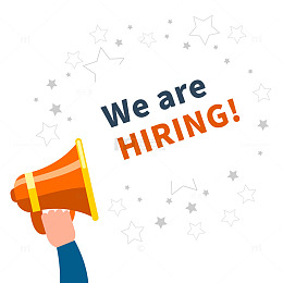 卡通扩音器招聘启事