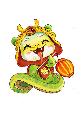 蛇年新春小人物IP