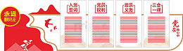 入党誓词文化展板