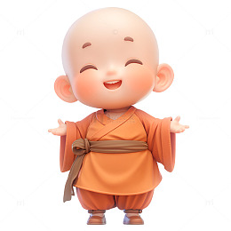 一个可爱的小和尚