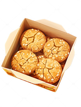 桃酥小吃饼干