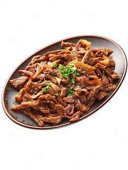 京酱肉丝美食