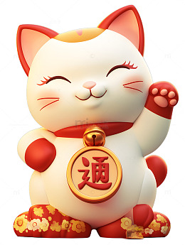 招财猫卡通可爱