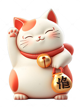 招财猫卡通可爱猫咪