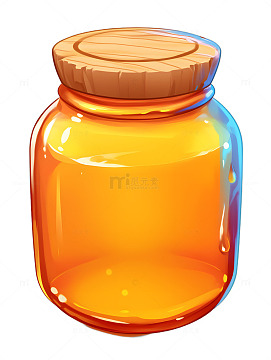一罐子蜂蜜甜品