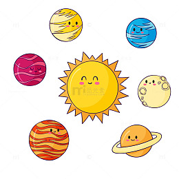 太阳系卡通巡礼的奇幻色彩