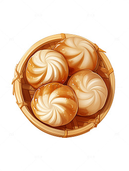 生煎包包子美味