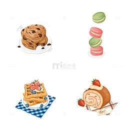 彩色梦幻甜品集