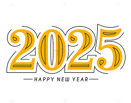 2025年新年数字艺术设计