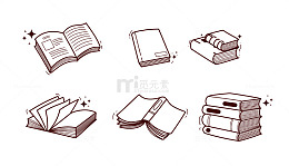 手绘书页星光之旅