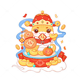 2025年蛇年生肖春节蛇年形象蛇年素材