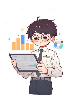 金融数据展示图标