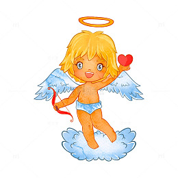 双翼金发小天使