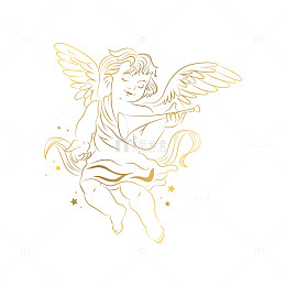梦幻金翼天使旋舞图