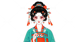 中国戏曲肖像人物