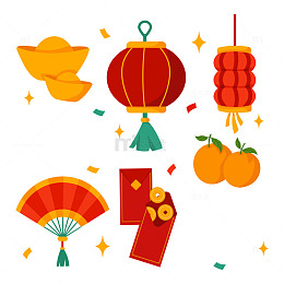 春节吉祥元素集萃