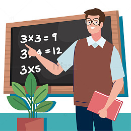 数学讲师的自信瞬间