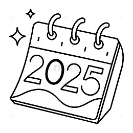 2025手绘星愿日历