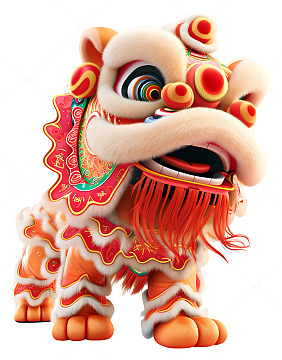 中华武术舞狮狮子