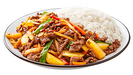 土豆肉丝盖浇饭
