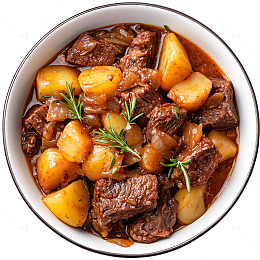 土豆炖牛肉美味美食