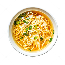 清汤面美食面条