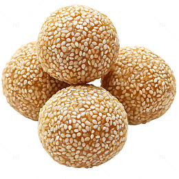 芝麻球点心糕点