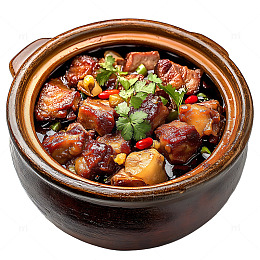 砂锅五花肉美食