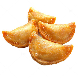 美食炸饺子美味