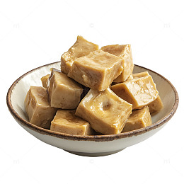 一盘豆腐乳下酒菜