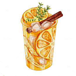 鲜榨橙汁果汁橙子饮品饮料清凉