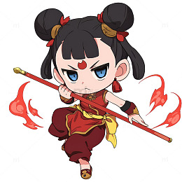 可爱的小哪吒