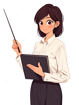 卡通教师师傅