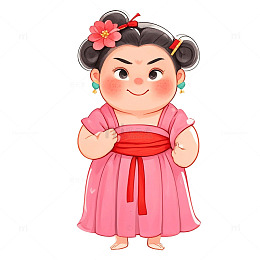石矶娘娘卡通形象