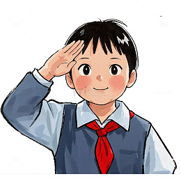 红领巾少先队员素材