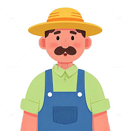 农民工卡通形象