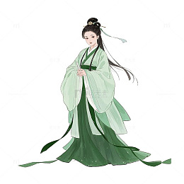 古风女子女人素材