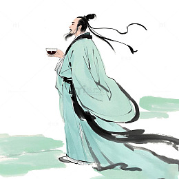 古人素材画像