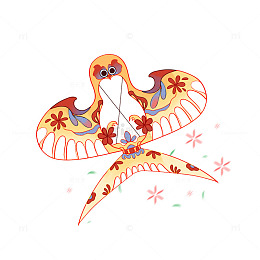 简约燕子纸鸢风筝