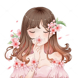 桃花与美少女