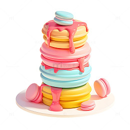 马卡龙甜品甜点