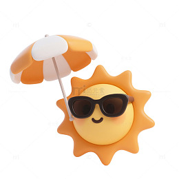 太阳遮阳伞墨镜