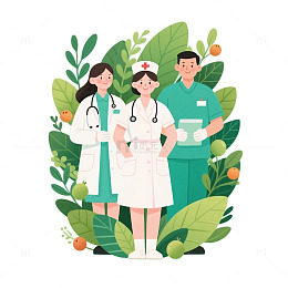 国际劳动节人物元素