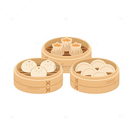 饺子烧卖小笼包