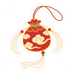 端午节香囊卡通