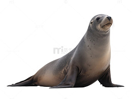 动物海豹濒危保护特写南极