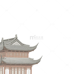 古风古代建筑插画